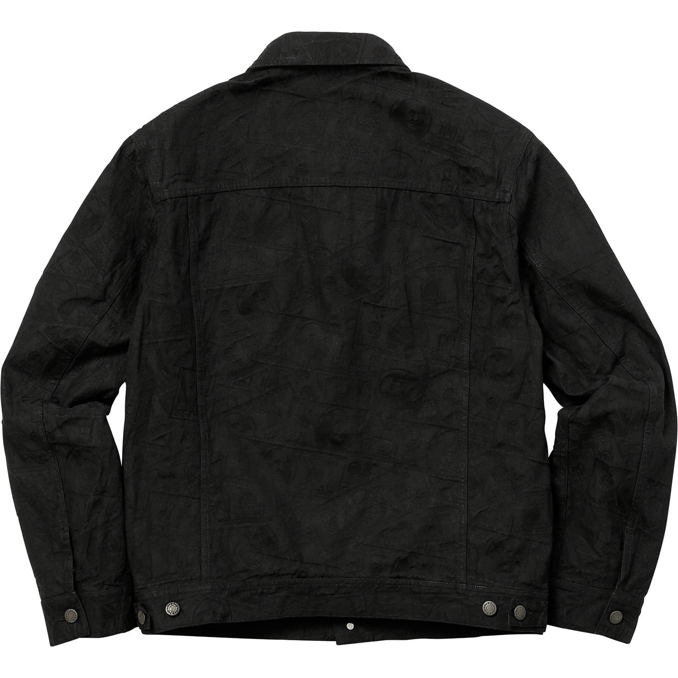 100 Dollar Bill Trucker Jacket view 3